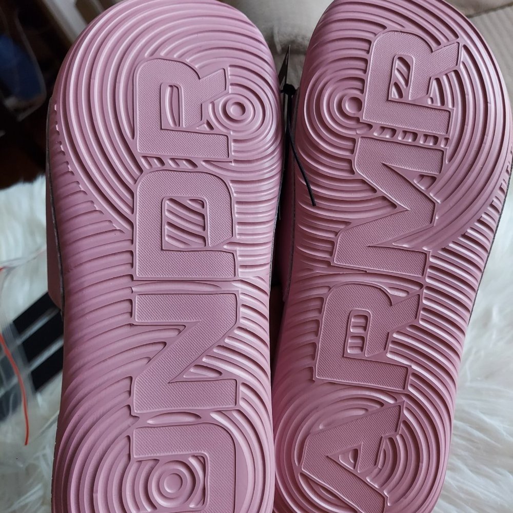 COPY - BRAND NEW UNDER ARMOUR SLIDE  WITH CUSHION SIZE 8 - Picture 4 of 6